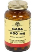 GABA 500 mg Vegetable Capsules
