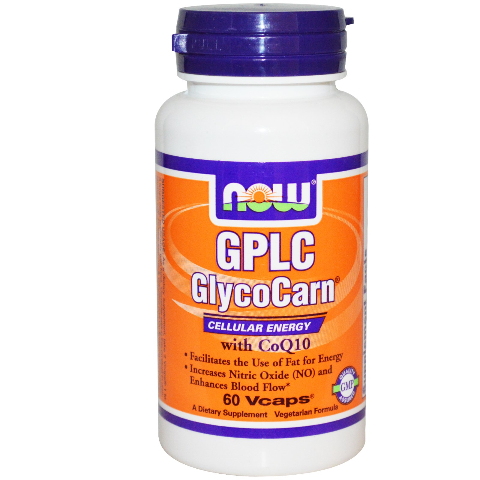 GPLC GlycoCarn with CoQ10 - 60 Vcaps