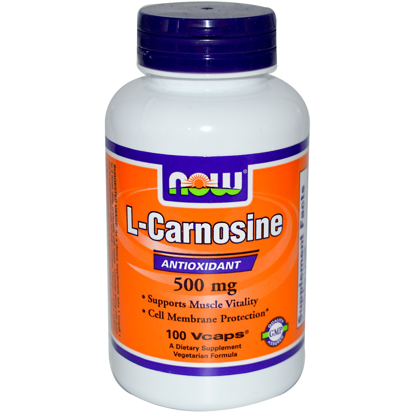 L-Carnosine 500 mg - 100 Vcaps