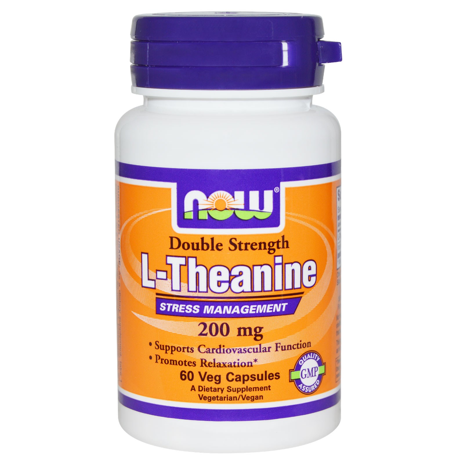 L-Theanine 200 mg - 60 Veg Capsules
