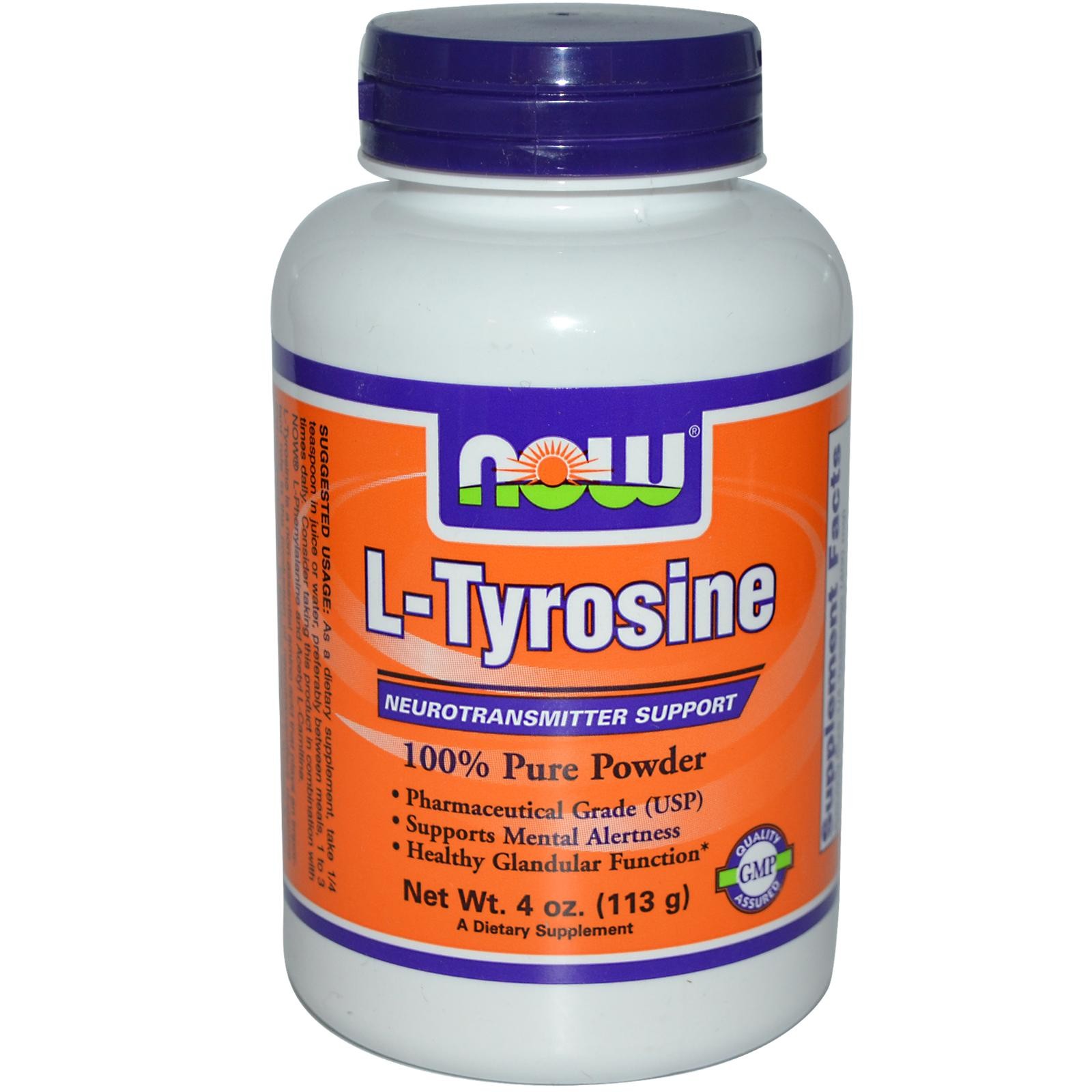 L-Tyrosine - 4 oz.