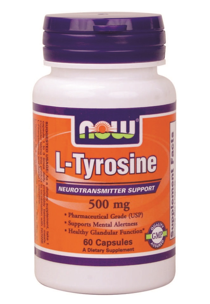 L-Tyrosine 500 mg - 60 Capsules