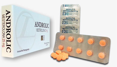 ANDROLIC 25mg comprimidos