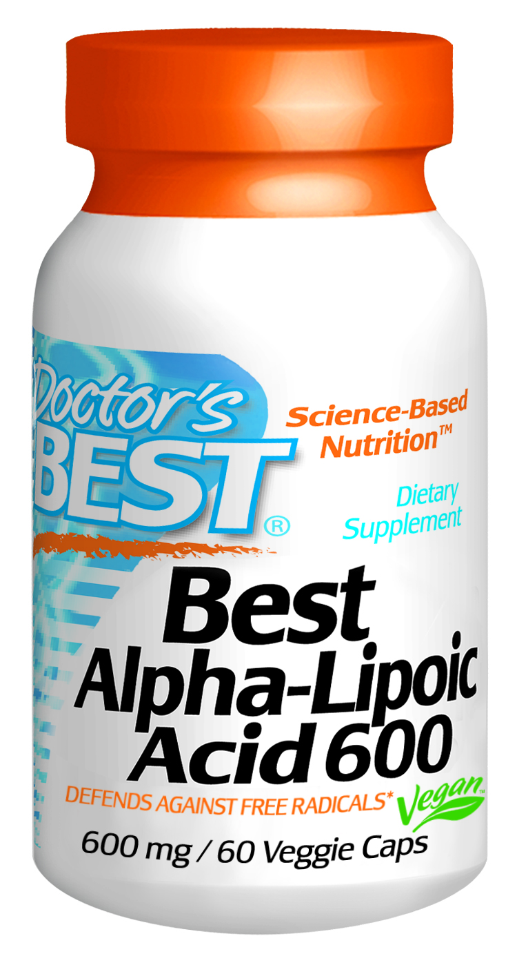 Best Alpha Lipoic Acid 600mg 60VC