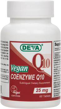 Vegan Coenzyme Q10 25mg (Sublingual)