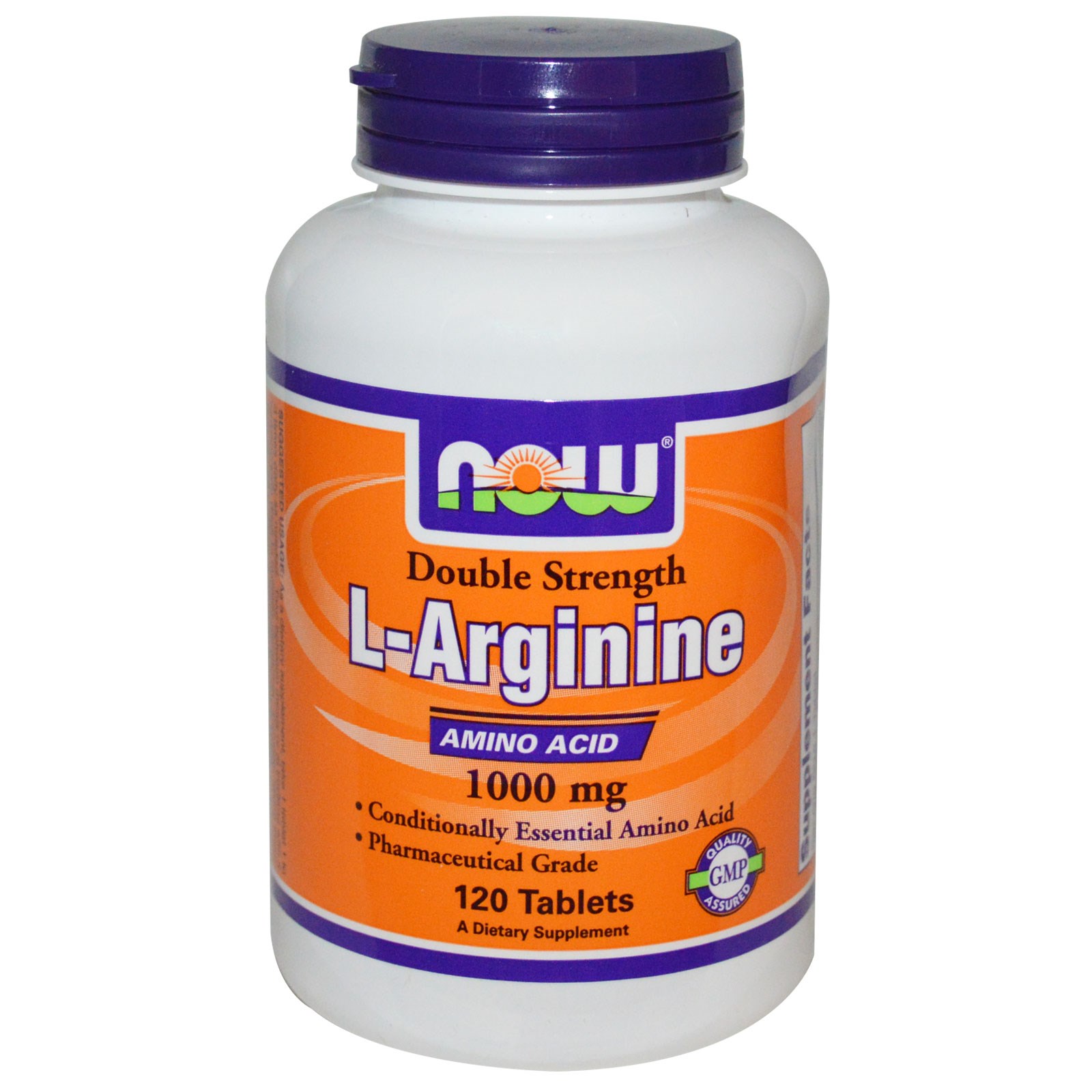 L-Arginine 1000 mg - 120 Tablets