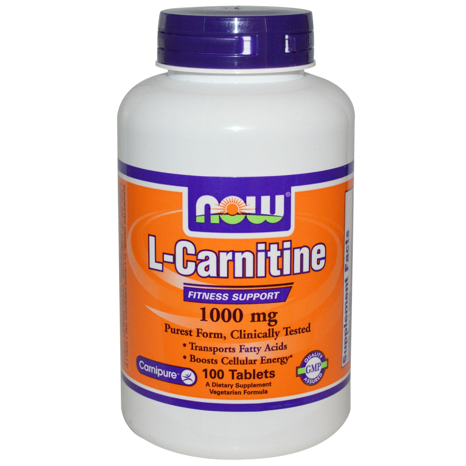 L-Carnitine 1000 mg - 100 Tablets