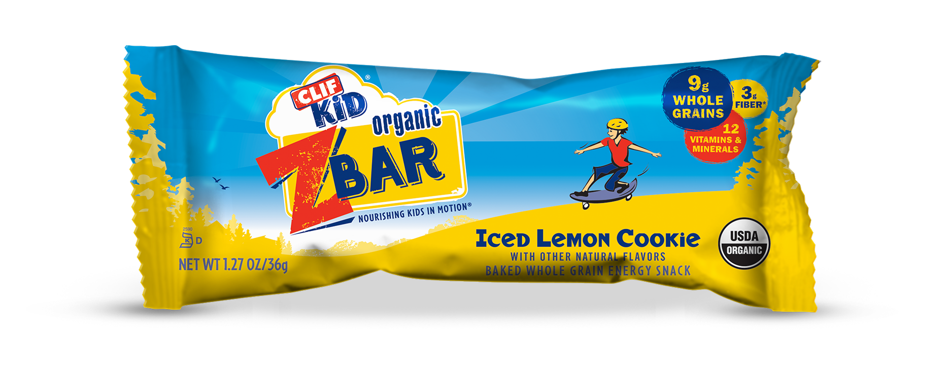 CLIF KID ZBAR Iced Lemon Cookie