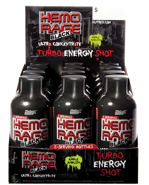 Hemo-Rage UC Turbo Energy Shot