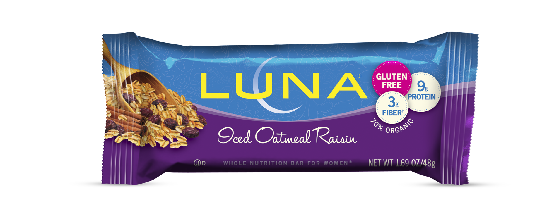 Luna Iced Oatmeal Raisin