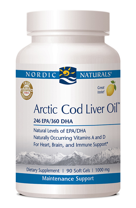 Arctic Cod Liver Oil Soft Gels