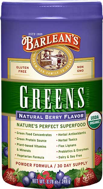 Greens Natural Berry Flavor