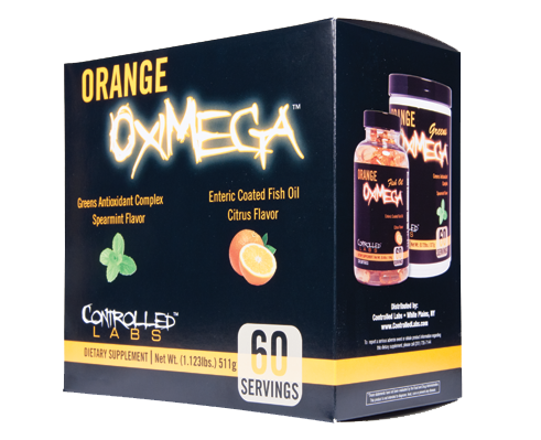 Orange OxiMega: Super Fish Oil &amp; Greens Formulas