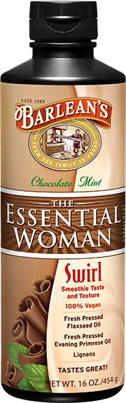The Essential Woman Omega Swirl Chocolate Mint