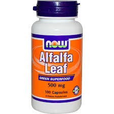 Alfalfa Leaf 500 mg - 100 Capsules