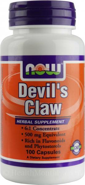 Devil&#039;s Claw 500 mg - 100 Capsules