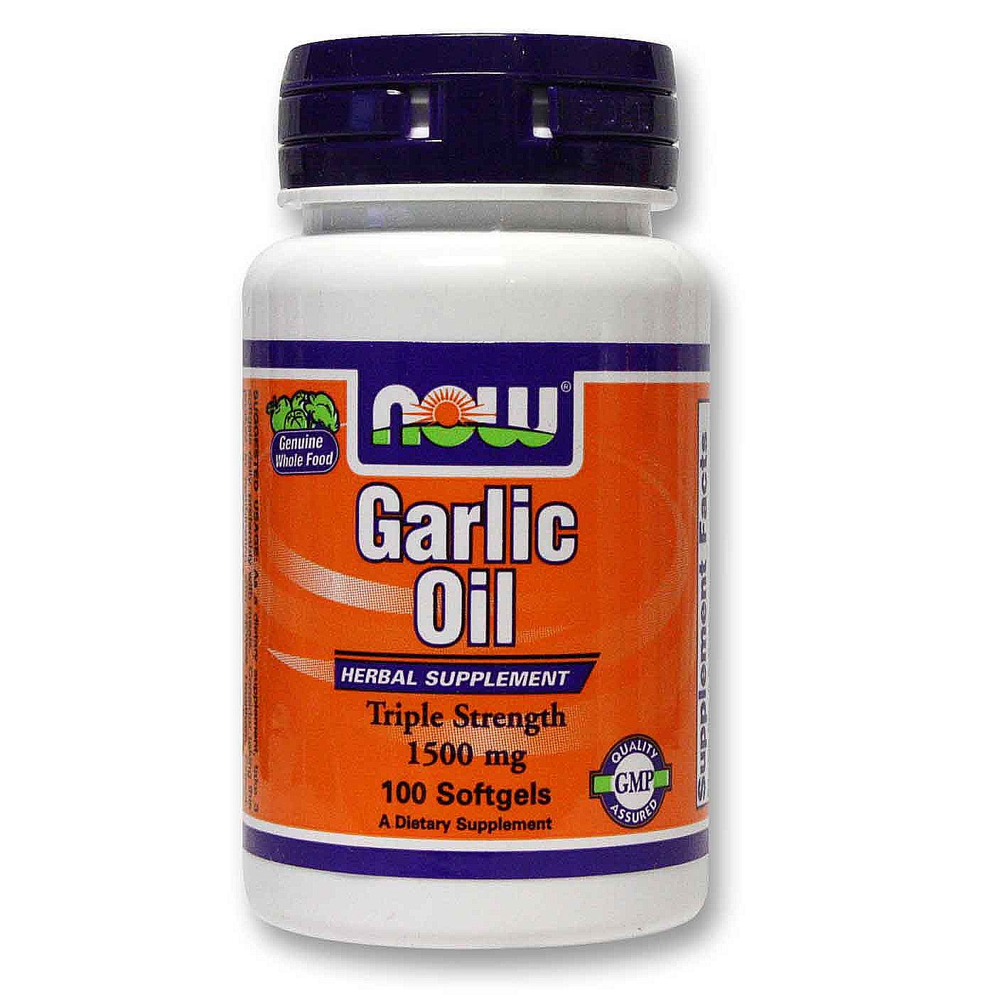 Garlic Oil 1500 mg - 100 Softgels