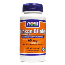 Ginkgo Biloba 60 mg - 60 Veg Capsules