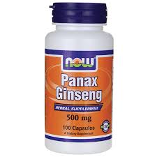 Panax Ginseng 500 mg - 100 Capsules