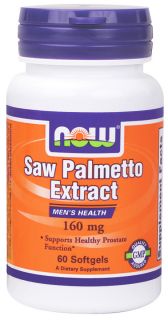 Saw Palmetto Double Strength 160 mg - 60 Softgels