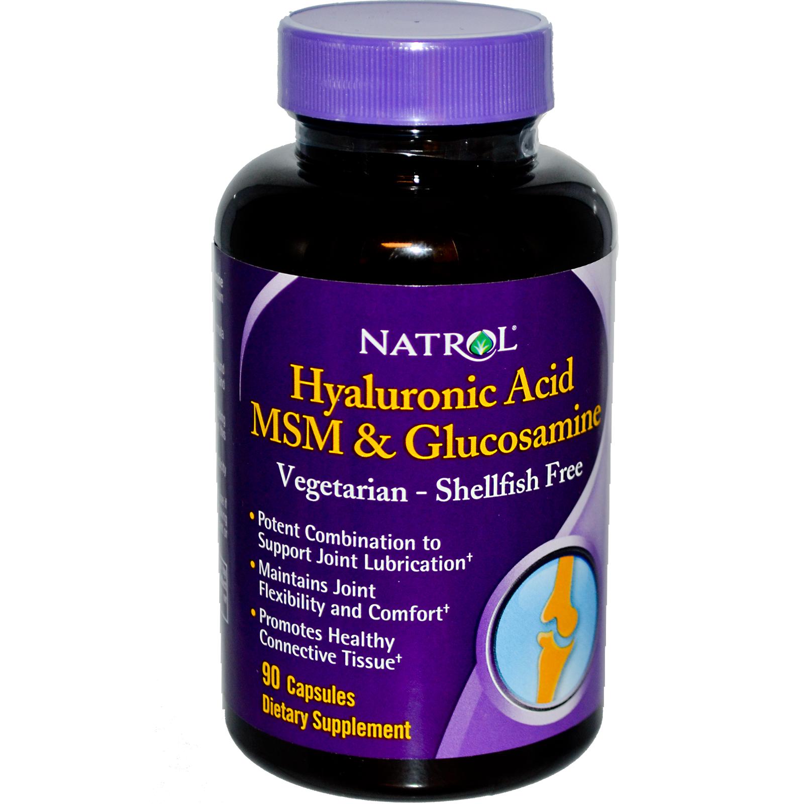 Hyaluronic Acid MSM Glucosamine