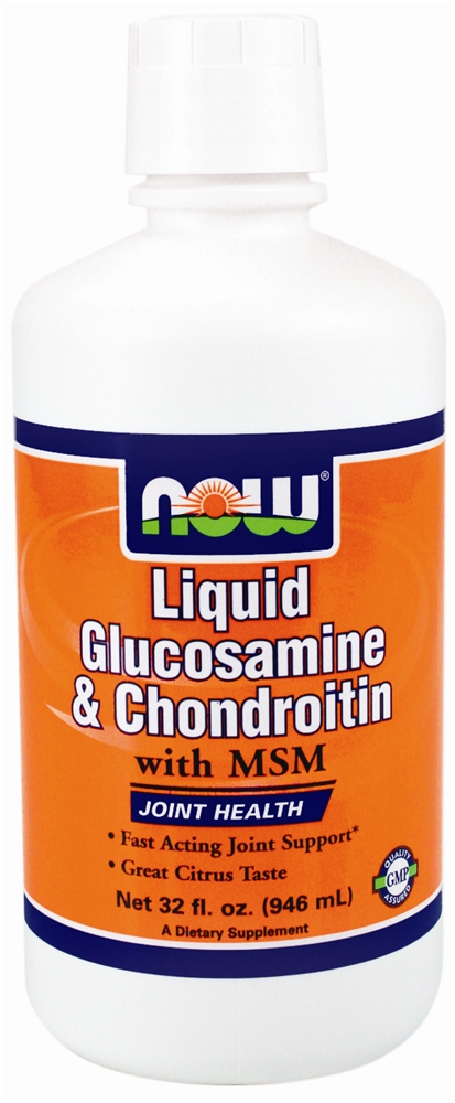 Liquid Glucosamine &amp; Chondroitin with MSM - 32 oz.