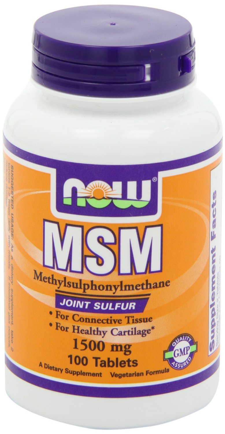 MSM 1500 mg - 100 Tablets
