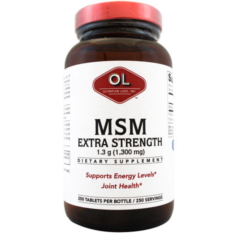 MSM Extra Strength OptiMSM - 250 tabets