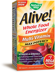 Alive! Max Potency (no iron added)