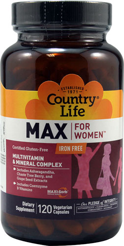 Max for Women Iron Free