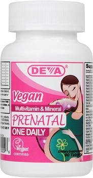 Vegan Prenatal Multivitamin &amp; Mineral - One Daily