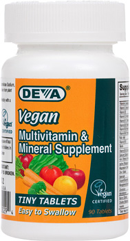 Vegan Tiny Tablets Multivitamin &amp; Mineral Supplement