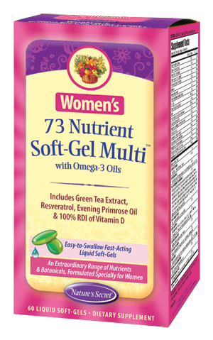 Women’s 73 Nutrient Soft-Gel Multi