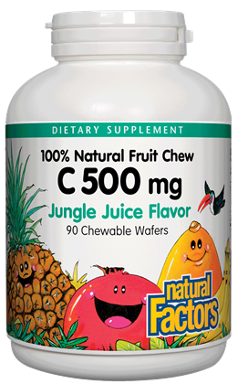 100% Natural Fruit Chew C Jungle Juice Flavor