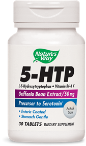 5-HTP L-5-Hydroxytryptophan, Vitamin B6 &amp; C