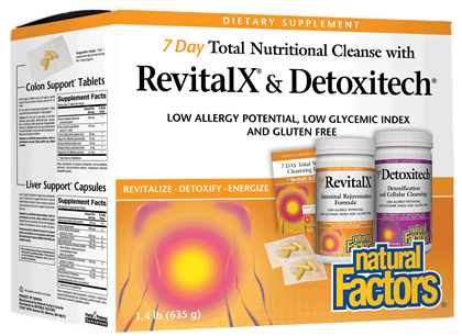 7 Day Total Nutritional Cleanse RevitalX &amp; Detoxitech