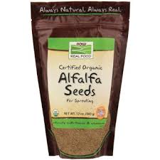 Alfalfa Seeds, Certified Organic
