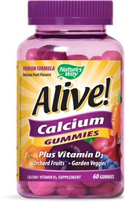 Alive! Calcium Gummies Plus Vitamin D3