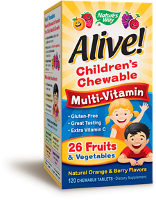 Alive! Children&#039;s Chewable Multi-Vitamin