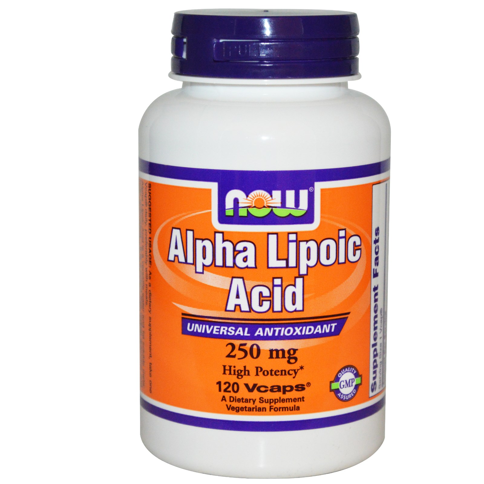 Alpha Lipoic Acid 250 mg - 120 Vcaps