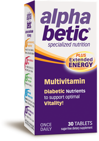 Alpha betic Multivitamin Plus Extended Energy