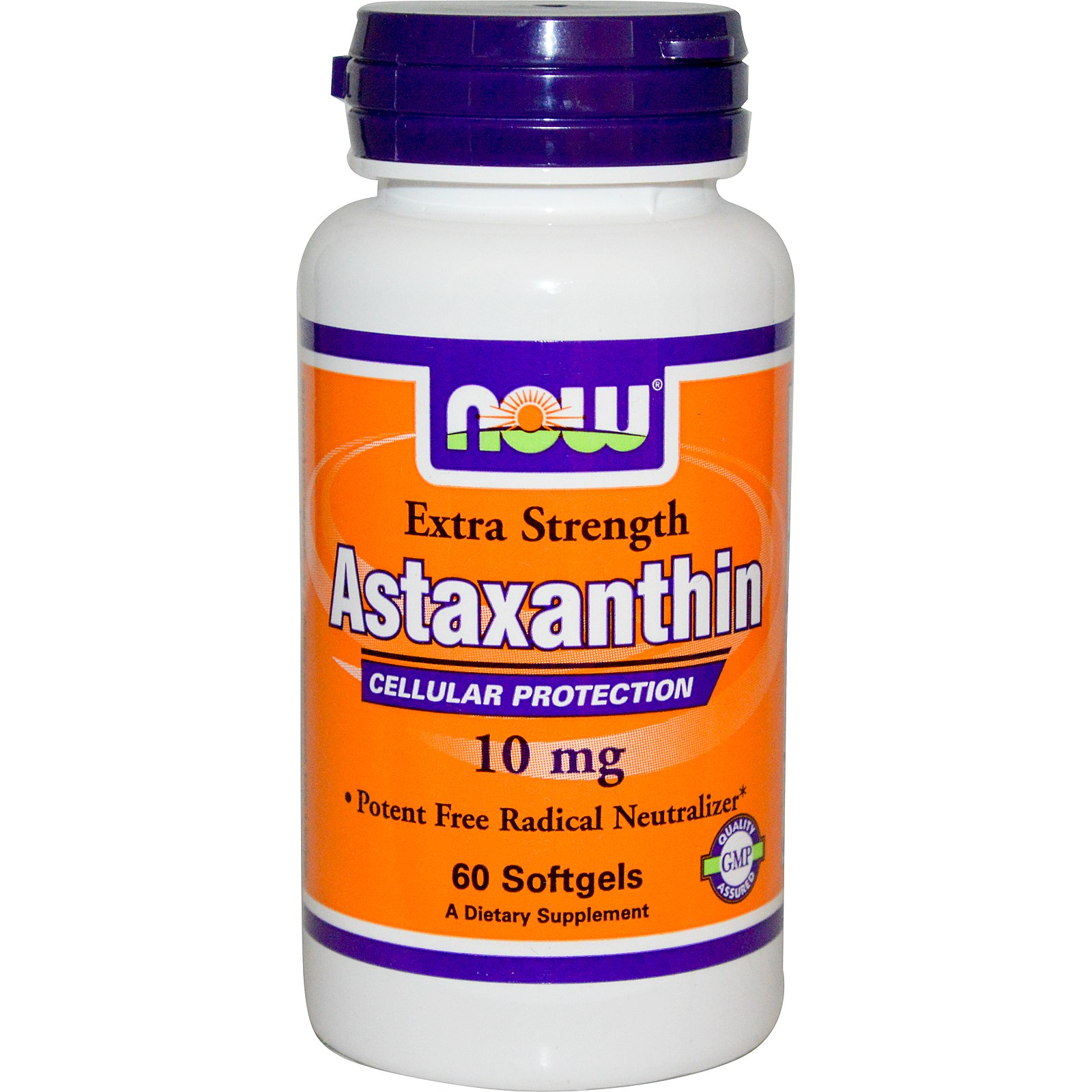 Astaxanthin Extra Strength 10 mg - 60 Softgels