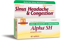 B&amp;T Alpha SH Sinus Headache &amp; Congestion