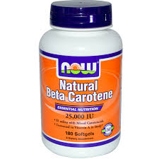 Beta Carotene (Natural) - 180 Softgels