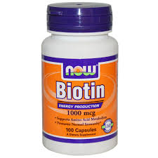 Biotin 1000 mcg - 100 Capsules