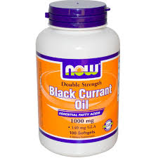 Black Currant Oil 1000 mg - 100 Softgels