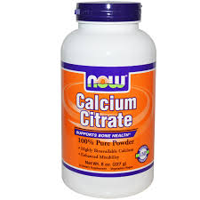 Calcium Citrate Pure Powder - 8 oz