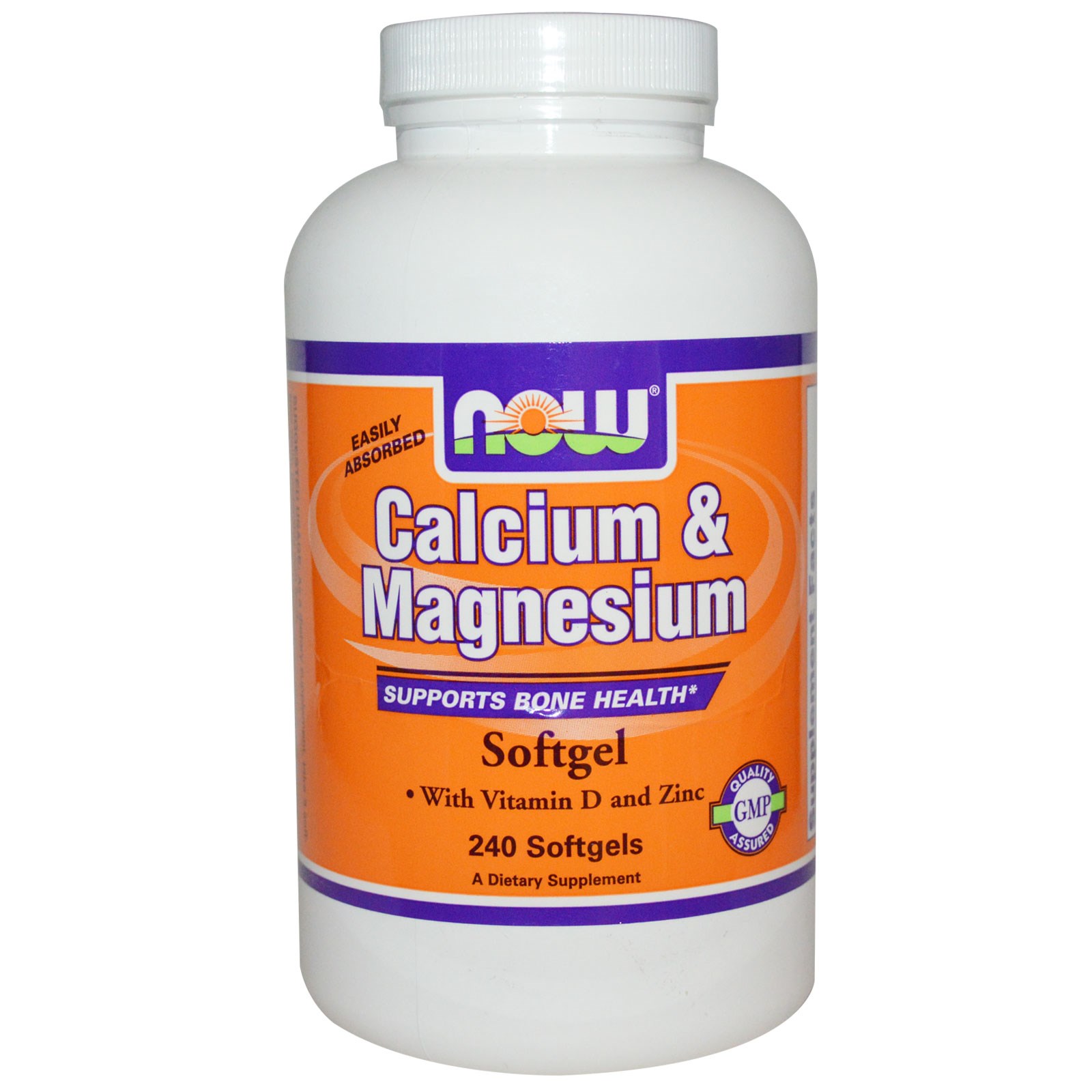Calcium &amp; Magnesium - 240 Softgels