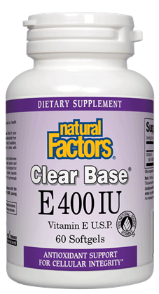 Clear Base E 400 IU Vitamin E