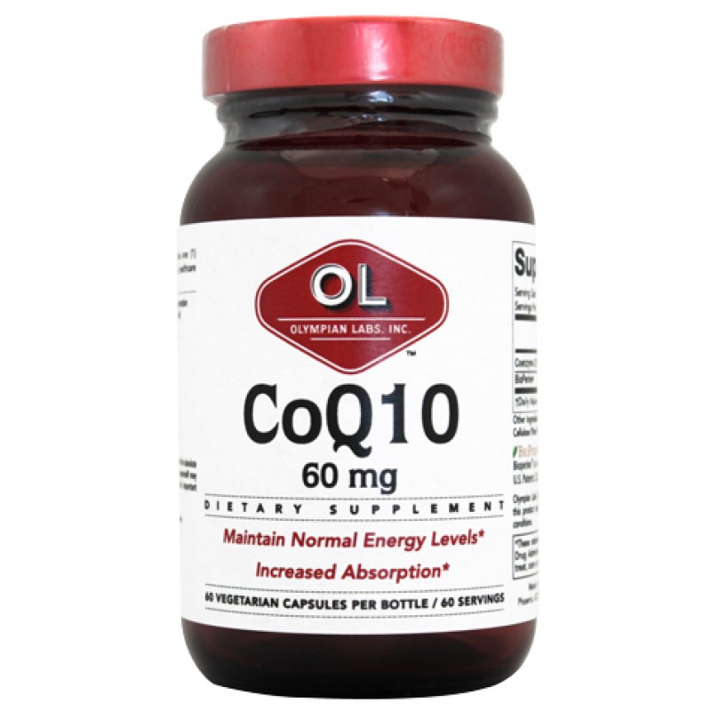 CoQ10 - 60mg/60 capsules